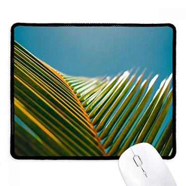 Imagem de Leaf Plant Nature Blue Sky Fotografia Mousepad Tapete de borracha para jogos