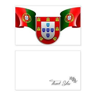 Imagem de Emblema nacional de Portugal, símbolo do país de agradecimento, cartão de aniversário, cumprimento, casamento, agradecimento