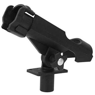 Imagem de Suporte de vara de pesca, barco de pesca Suporte de vara de rotação de fio de 360 ​​graus Suporte de vara de pesca ajustável para amante de pesca(Porta-vara de pesca)