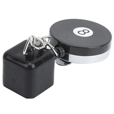 Imagem de 03 Suporte de giz para tacos de bilhar de ferro e plástico retrátil, suporte de giz de bilhar resistente para amantes de bilhar
