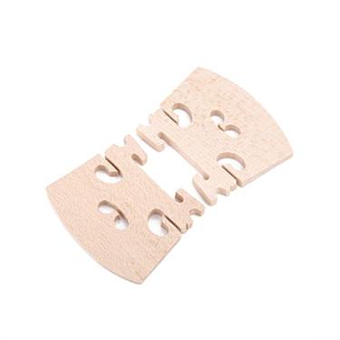 Imagem de Acessório de encaixe de instrumento, sólido benéfico para carregar som conjunto de ponte de violino 4,96 x 1,57 x 0,5 cm para violinista para violino 4/4
