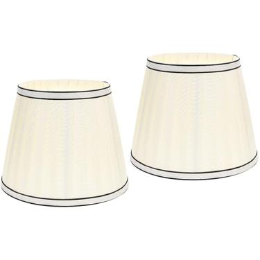 Imagem de 2pcs lamp shades for floor lamps lampshades for floor lamps desktop accessories beside light cover chandelier shade lamp cover fabric bedside light cover hotel lamp shade household