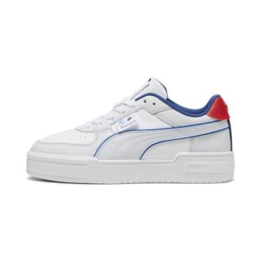 Imagem de PUMA Tênis masculino BMW Motorsport CA Pro, branco-prata, 42, Branco e prateado, 46