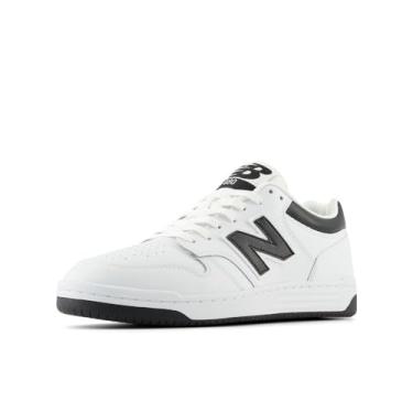 Imagem de New Balance Tênis masculino 480 V1, Branco/preto, 44