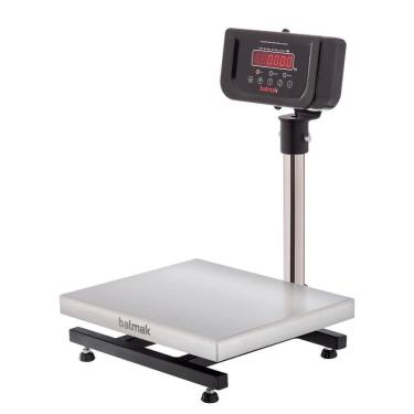 Imagem de Balança Digital de Plataforma Balmak Serie Mini Inox 35kg Coluna com Bateria K-35ICB-1/M