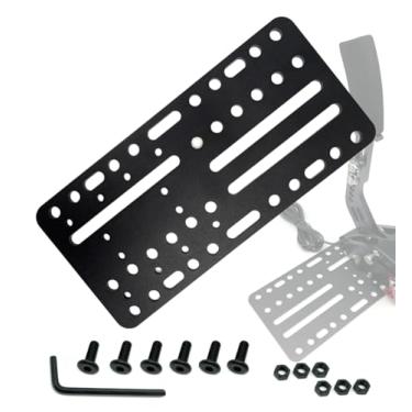 Imagem de Nosxxus Universal Desk/Chair Mount Bracket Plate for USB Handbrake,Suitable For Racing Game G25/27/29 T500 Windows 14 Bit Pc Usb Game Handbrake Sim Card,Compatible with Logitech Driving Force Shifter