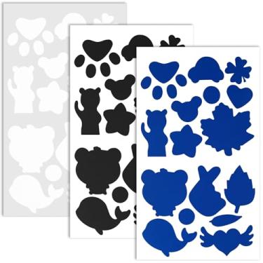 Imagem de OIIKI Patch de reparo de jaqueta acolchoada, adesivo autoadesivo à prova d'água, fita adesiva de nylon para jaquetas, roupas, tendas, sacos de dormir, calças de esqui, preto, azul e branco