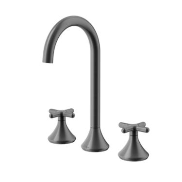 Imagem de Misturador Para Banheiro Docol 290 Liss Grafite Escovado 920870