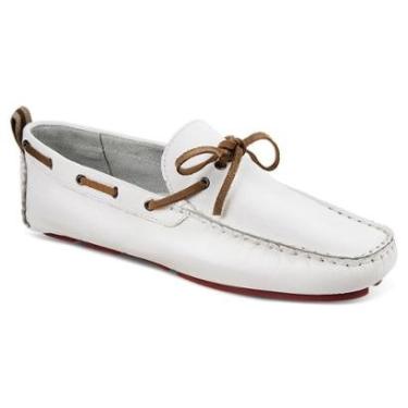 Imagem de Sapato Masculino Driver Sandro Moscoloni Break Branco-Masculino