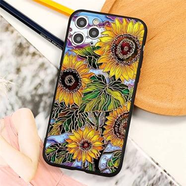 Imagem de Capa de telefone 3D com alto-relevo Rose Flower para iPhone SE2 8 7 6 6S Plus 5 Coque de silicone macio para iPhone 13 11 12 Pro XS Capa MAX XR X, 4xrk, para iPhone 13 Pro