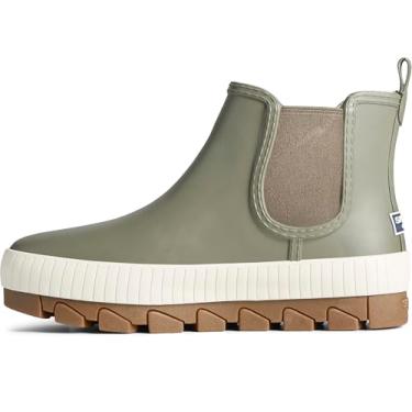 Imagem de Sperry Bota de chuva feminina Torrent Chelsea, Oliva, 12