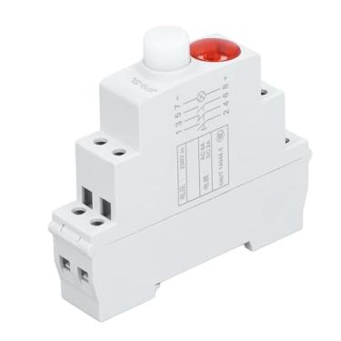 Imagem de Luz Indicadora LED, Montagem Em Trilho DIN, Circuitos AC DC, Hospitais, Oficinas, para Controle de Linha Elétrica