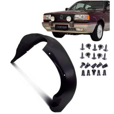 Imagem de Par Parabarro Dianteiro Gol Quadrado 1987 A 1994 + Presilhas - Volkswa