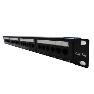 Imagem de Patch Panel Cat.5E 24 Portas Seccon Wt-2029A-110