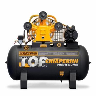 Imagem de Compressor de Ar M.Pressão Tri Aberto 3HP 150L Chiaperini
