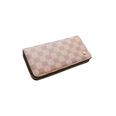 Imagem de Carteira Feminina Luxo Chenson Monograma 2415194 NATURAL