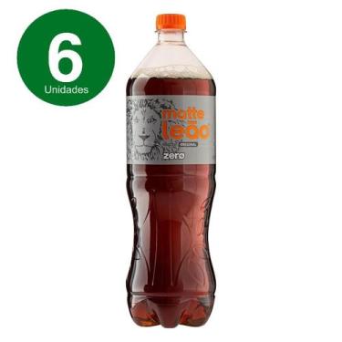 Imagem de Pack com 6 Chá Matte Leão Zero 1,5l