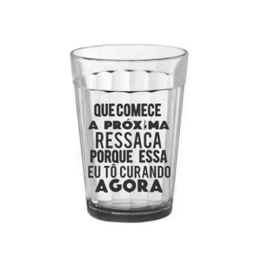 Imagem de Conjuto kit 10 Copos Americano Personalizado 190 ml de Vidro para Bare