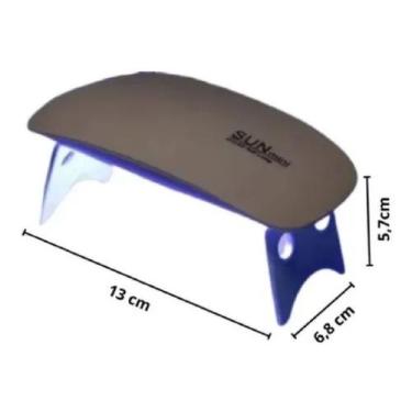 Imagem de Cabine Forno Unhas Led Uv Sum Portátil Bivolt Recarregável  - Piubella