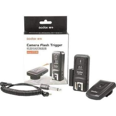 Imagem de Radio flash godox ct 16 canais c/ transmissor e receptor