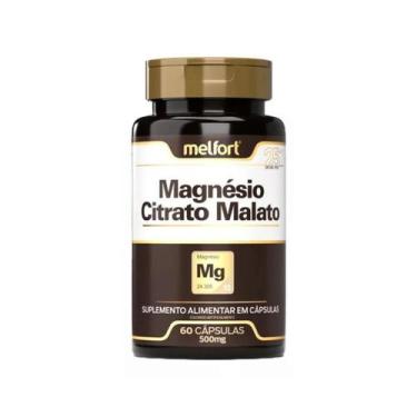 Imagem de Magnesio Citrato Malato 60 Cápsulas - Melfort