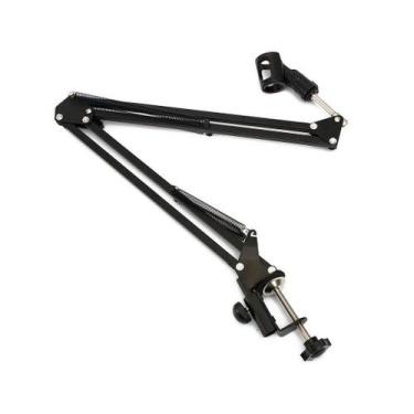 Imagem de Suporte de microfone jiaxi nb-35 articulado de mesa