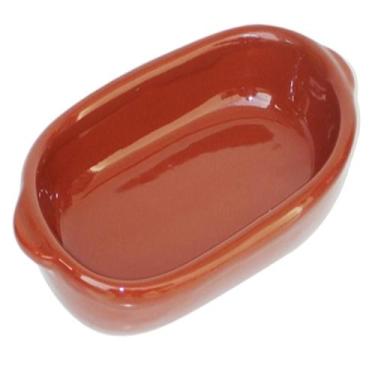 Imagem de Assadeira De Barro Oval Nº2 30x19 Cm Ref.1804 Barro Motta, Marrom