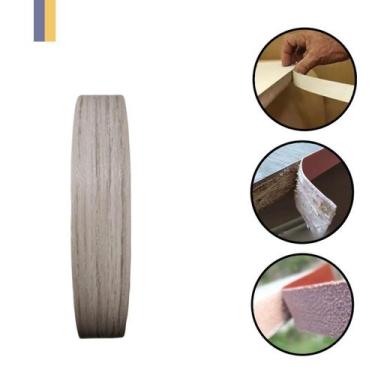 Imagem de Fita De Borda Pvc Para Mdf Madeira Duratex Carvalho Berlin 16mm x 10m 