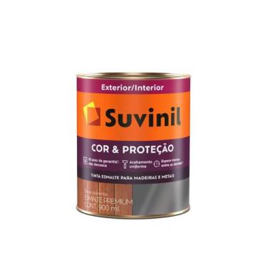 Imagem de Tinta Esmalte Cor & Proteção Amarelo Ouro Bril 0,9L Suvinil