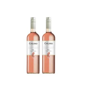 Imagem de Kit Vinho Chilano Rosé Meio Seco 750ml 2 unidades