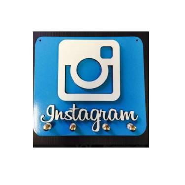 Imagem de Porta Chaves Madeira Mdf Não Esqueça Chaves Instagram Fotos - Casa Nob