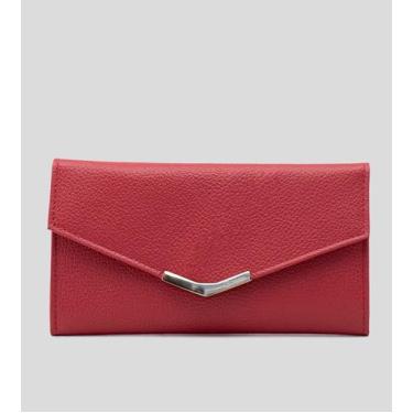 Imagem de Carteira Feminina Couro Vermelho CBK - CHIBINSKI, Vermelho, Feminino