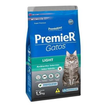 Imagem de Premier gatos ad light salmao 1.5kg