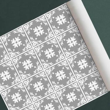 Imagem de Papel de parede adesivo azulejo ladrilho modelo português - D. Lima Pr