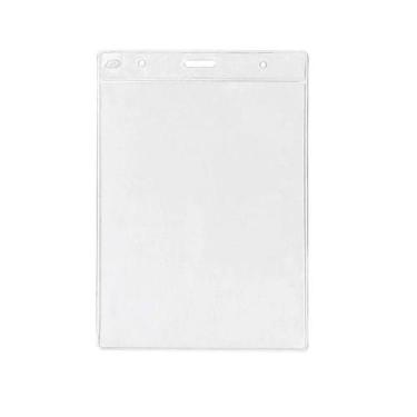 Imagem de Cracha Sem Presilha Transparente 120 Mm X 155 Mm PCT. C/50 - ACP