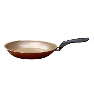Imagem de Frigideira Francesa 26cm Grande Cereja com Dourado Alumi-Aço Linha Pre