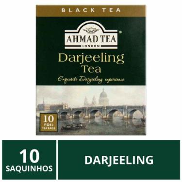 Imagem de Chá Inglês Ahmad Tea, Chá Darjeeling, 10 saquinhos