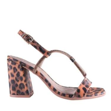 Imagem de Sandália Feminina Ramarim 24-41201 Onça-Feminino