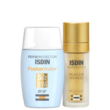 Imagem de Kit ISDIN Melaclear Advanced Fusion Water (2 Produtos)