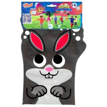 Imagem de Brinquedo Luva Bolha De Sabão  Animais Toyng, Coelho, Panda