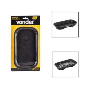 Imagem de Bandeja Magnética Retangular Plástica 140x240mm - Vonder