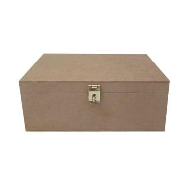 Imagem de Caixa Retangular para Mini Chandon com Dobradiça e Fecho 1 Divisoria 2