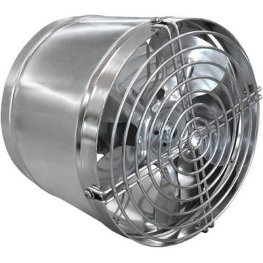 Imagem de Exaustor INOX 20cm Original Qualitas - 3 Anos De Garantia