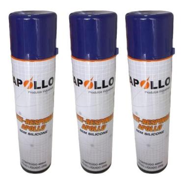 Imagem de KIT 3 Anti Respingo Solda Sem Silicone 400ml Incolor Apollo 250g