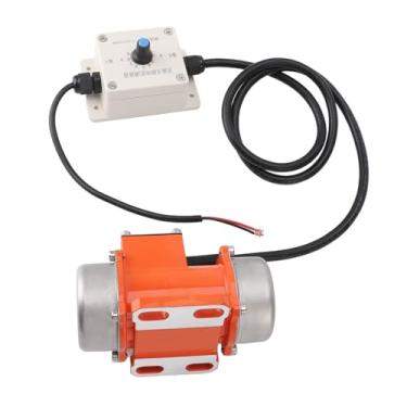 Imagem de Motor de Vibração Sem Escova DC 24V, Motor Vibratório de Concreto Elétrico de Liga de Alumínio IP65 Vibrador de Concreto Monofásico para Mesa Agitadora de Areia (30W)