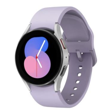 Imagem de Pulseiras para Galaxy Watch 4 5 6 Silicone All Purpura