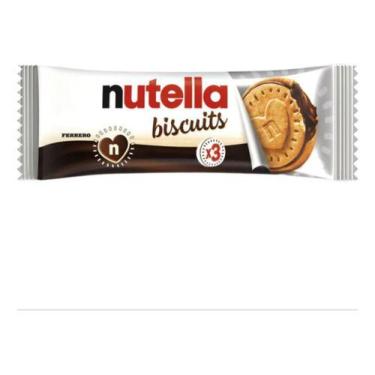 Imagem de Biscoito Recheado C/ Nutella Biscuits Creme De Avelã Ferrero