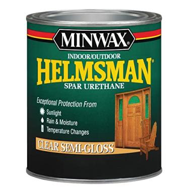 Imagem de Minwax Helmsman Uretano para uso interno/externo, Normal, Quart, Semi-Gloss