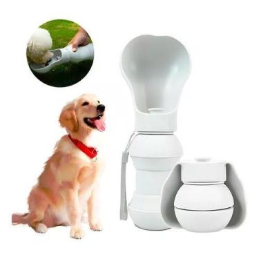 Imagem de Bebedouro Pet Cachorro Portátil Dobrável Silicone 300 Ml TOP RIO