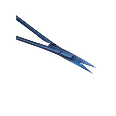 Imagem de Tesoura Yasargil Baioneta  Curva ou Reta  com Videa  20 cm  Plasma  So